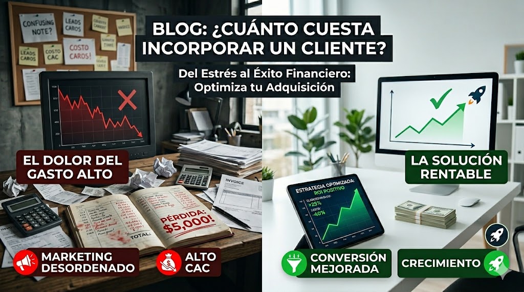 ¿Cuánto le cuesta incorporar un cliente nuevo?